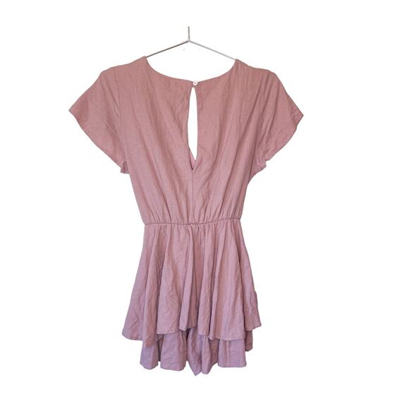 Altar'd State Pink Formal Romper Size Small - Picture 2 of 3